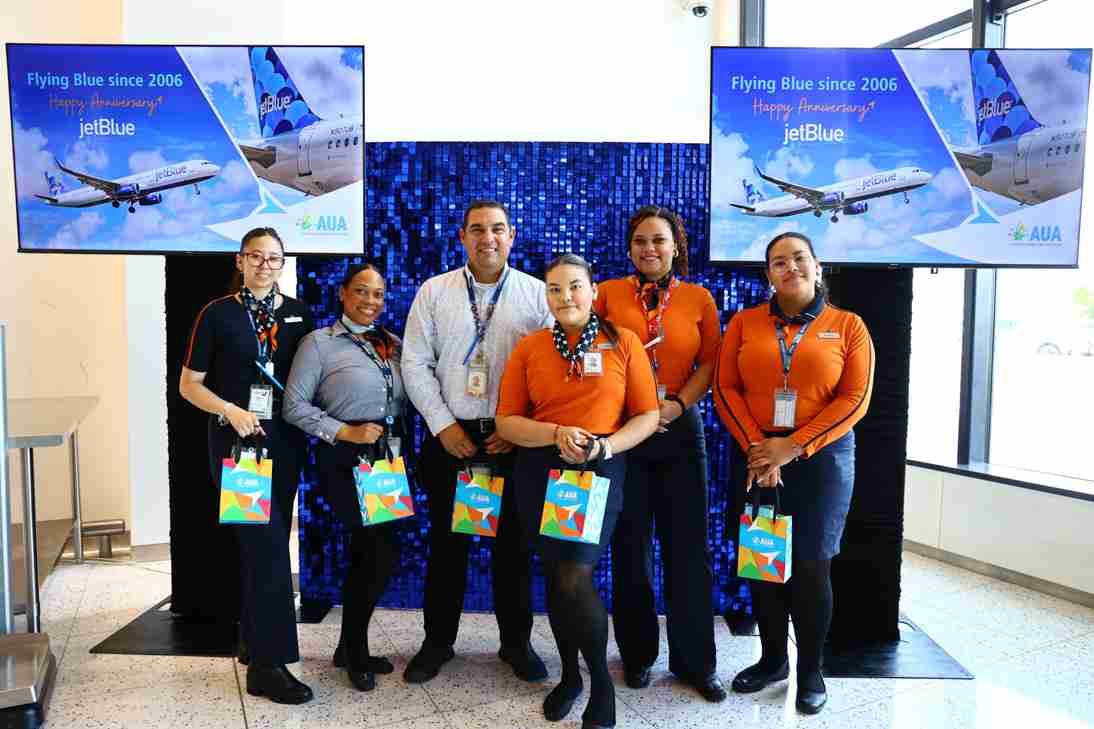 Jeremy Croes: JetBlue marks nineteen years of flights to Aruba