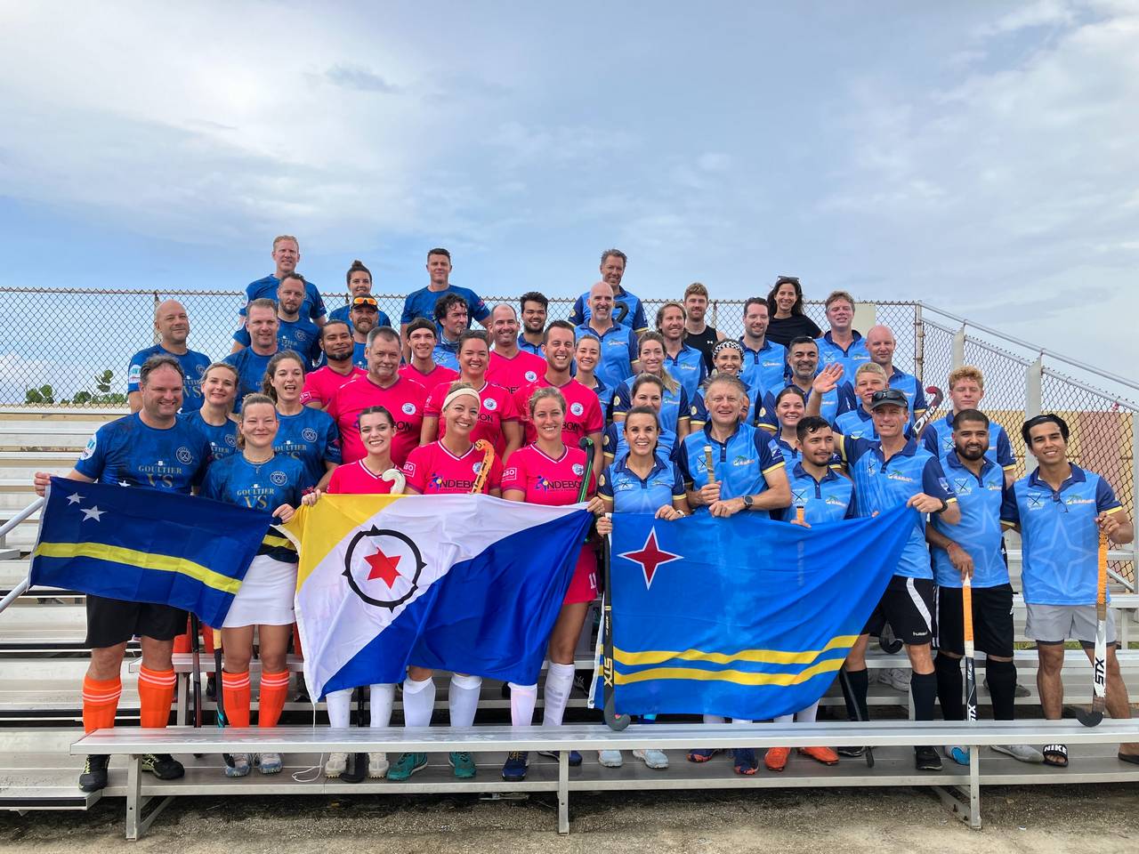 Aruba Hockey Team-1 wins the 3-country tournament