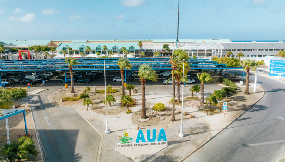 Parts of Aruba Airport parking to close for maintenance