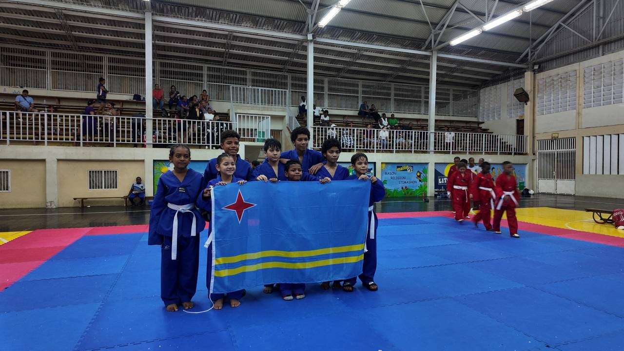Taekwondo Team Aruba performs well at TK5 competition in Curaçao