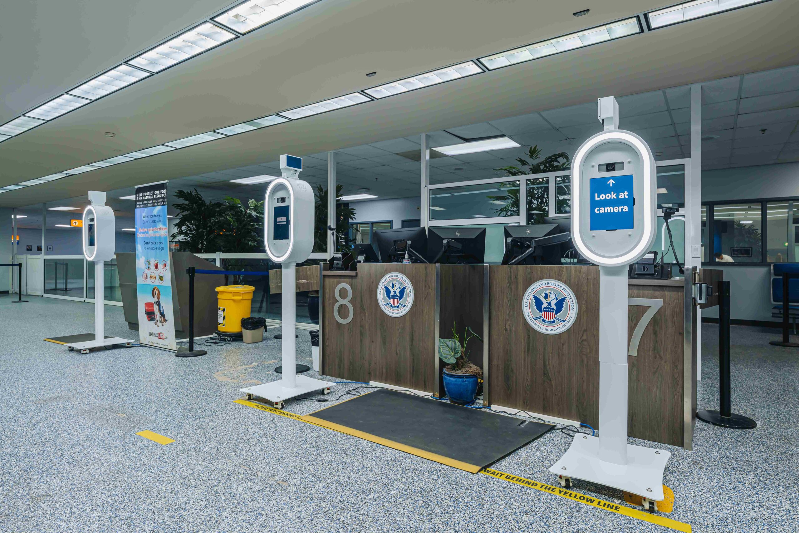 New biometric system improves U.S. pre-clearance at Aruba Airport