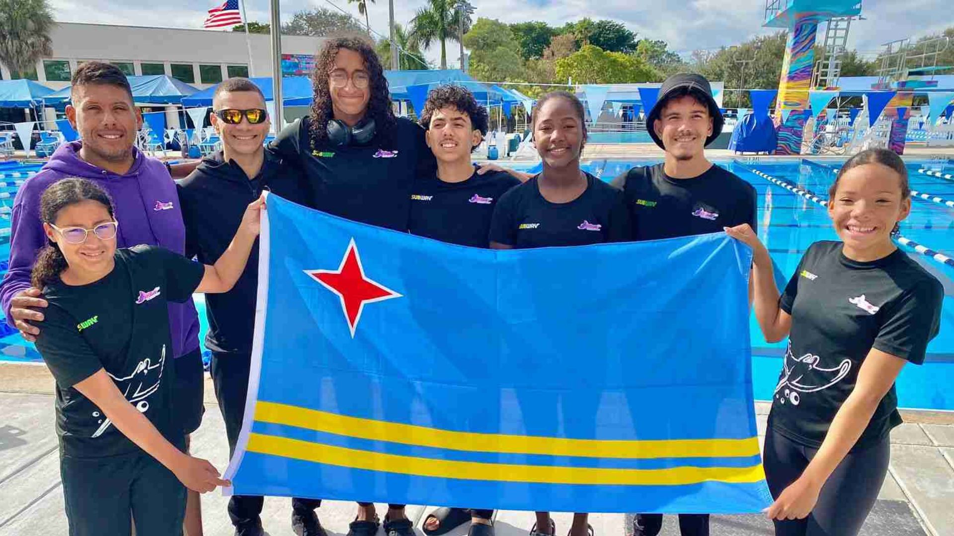 Stingray Swimming Team Aruba proud of athletes at U.S. competition