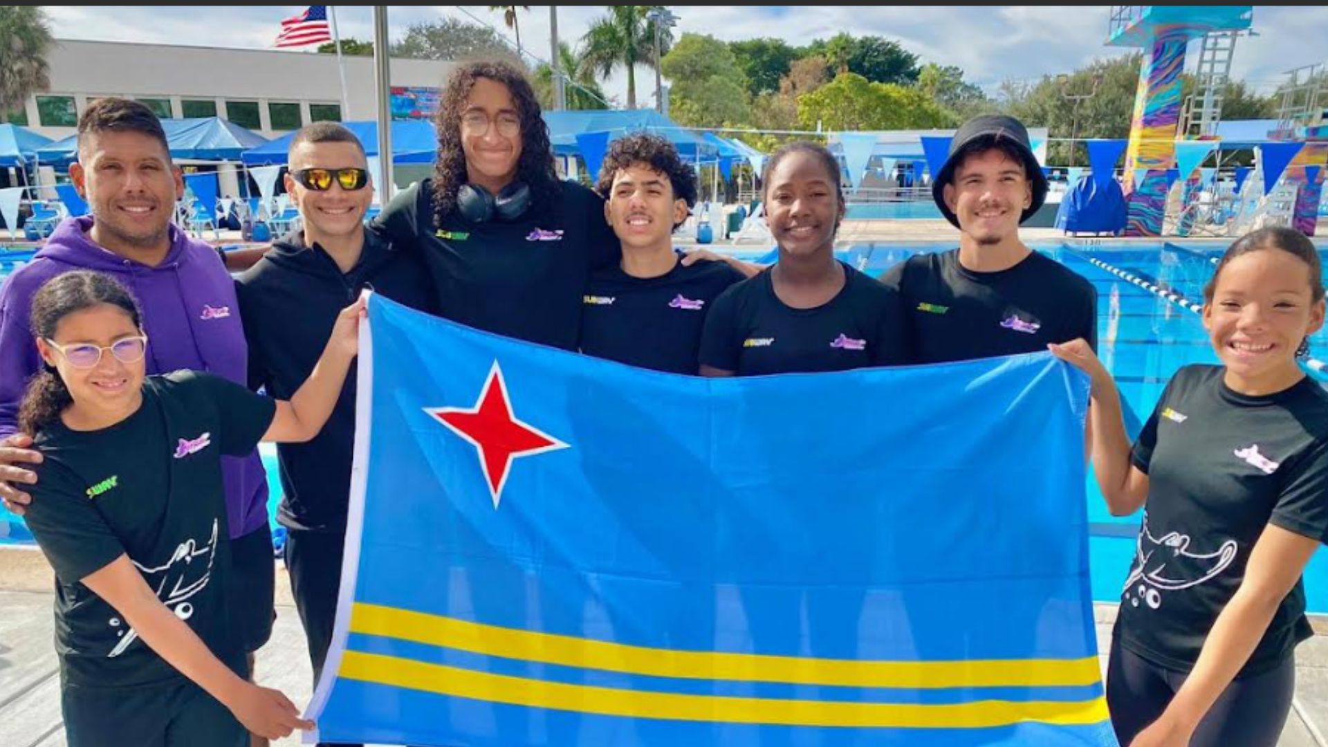 Aruba’s Stingray Swimming Team competes in annual Winter Championship