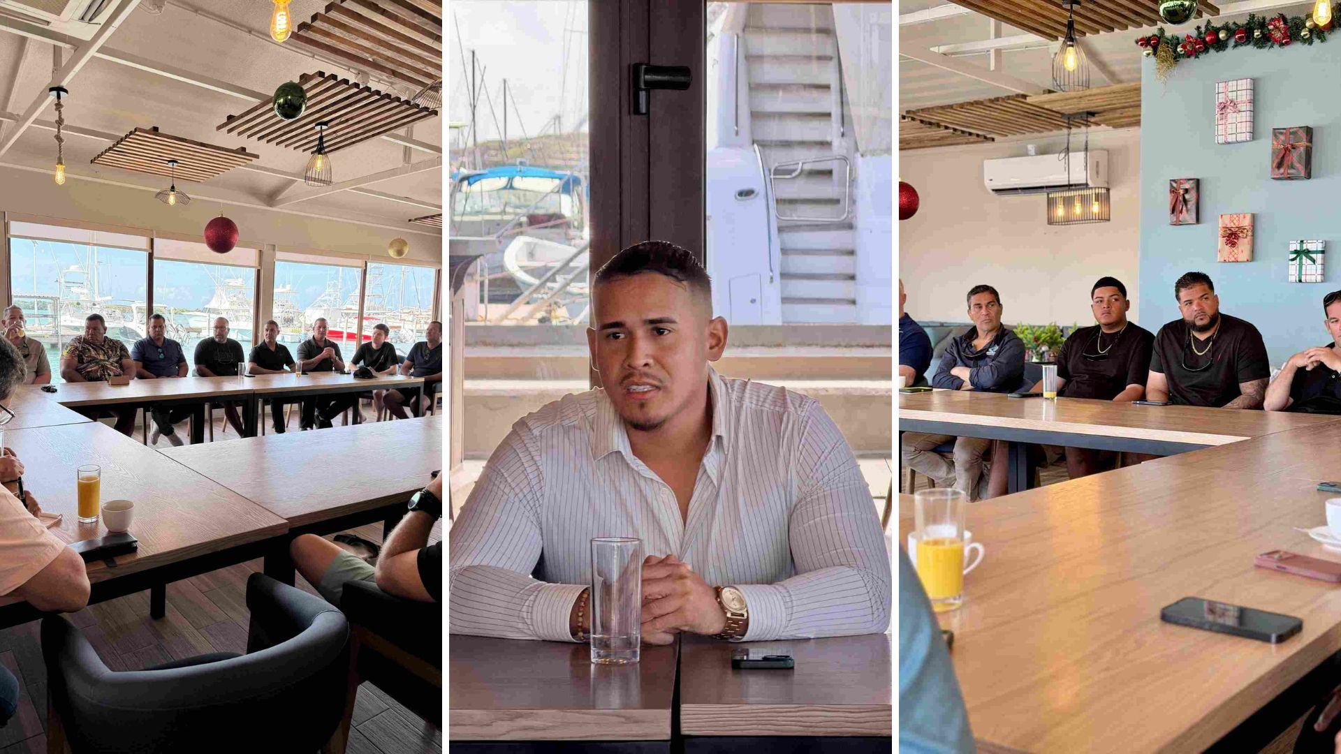 Minister Cicilia meets with fishermen to strengthen maritime safety in Aruba