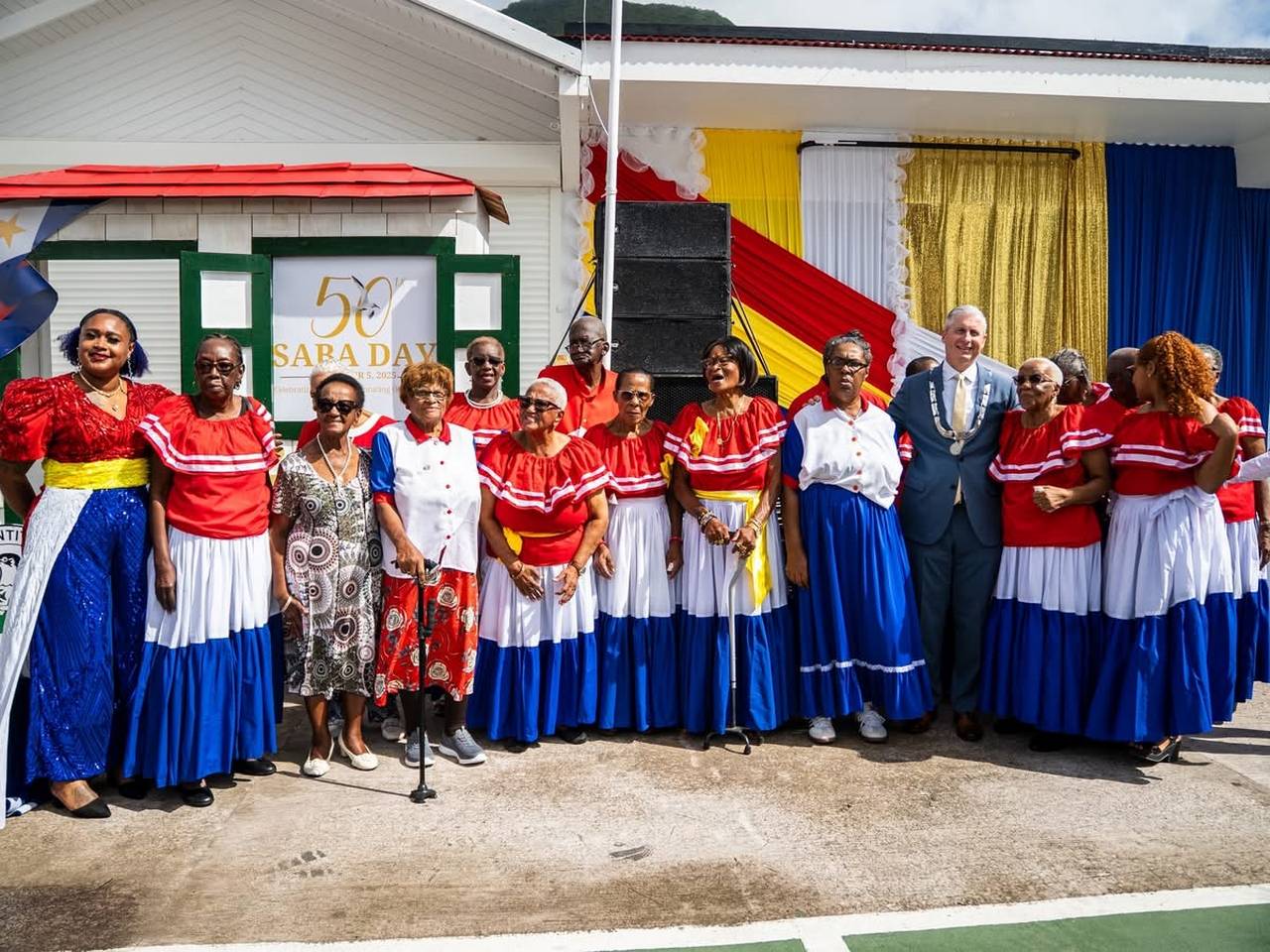 Aruba joins Saba to celebrate 50th anniversary of Saba Day