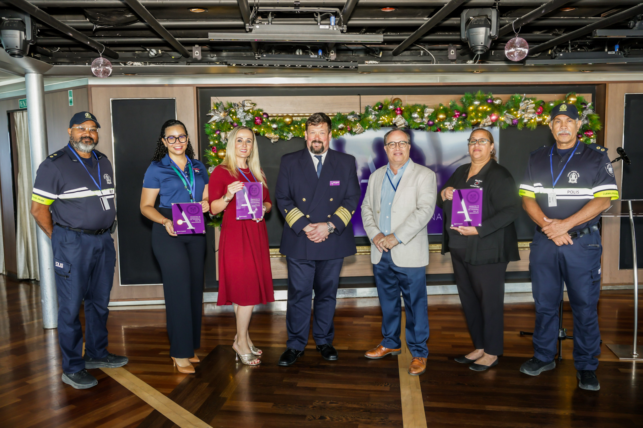 A.T.A. and APA N.V. welcome MS Renaissance to Aruba on its inaugural visit