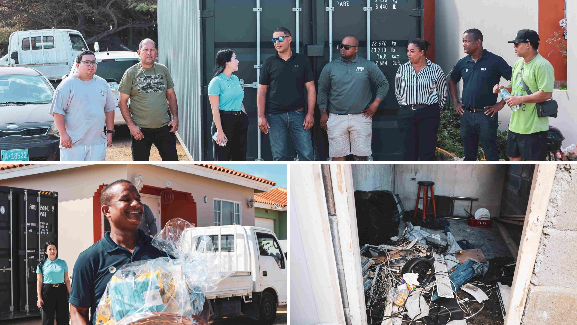 RIU Palace Aruba helps family affected by fire