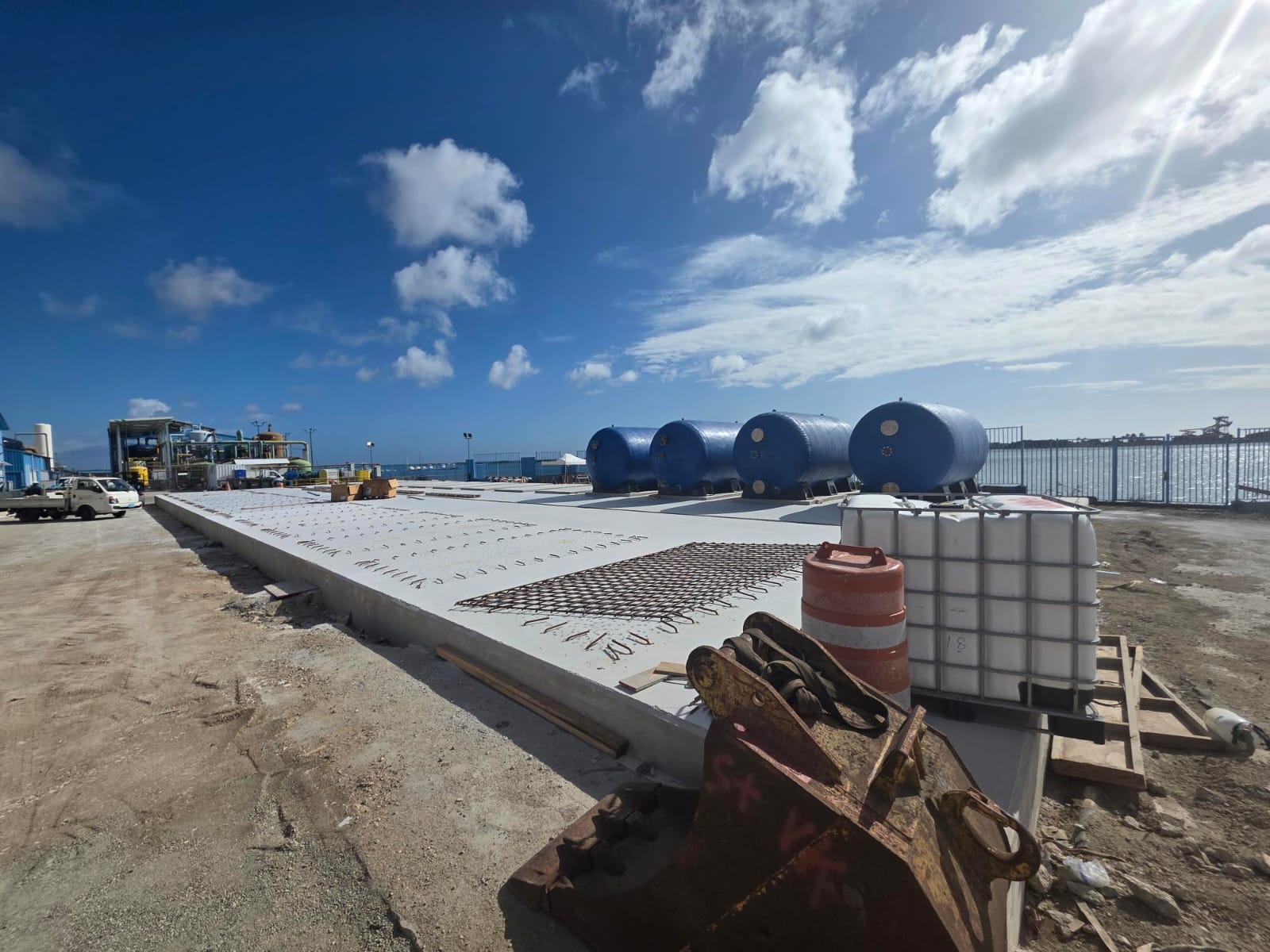 Construction of third water plant underway