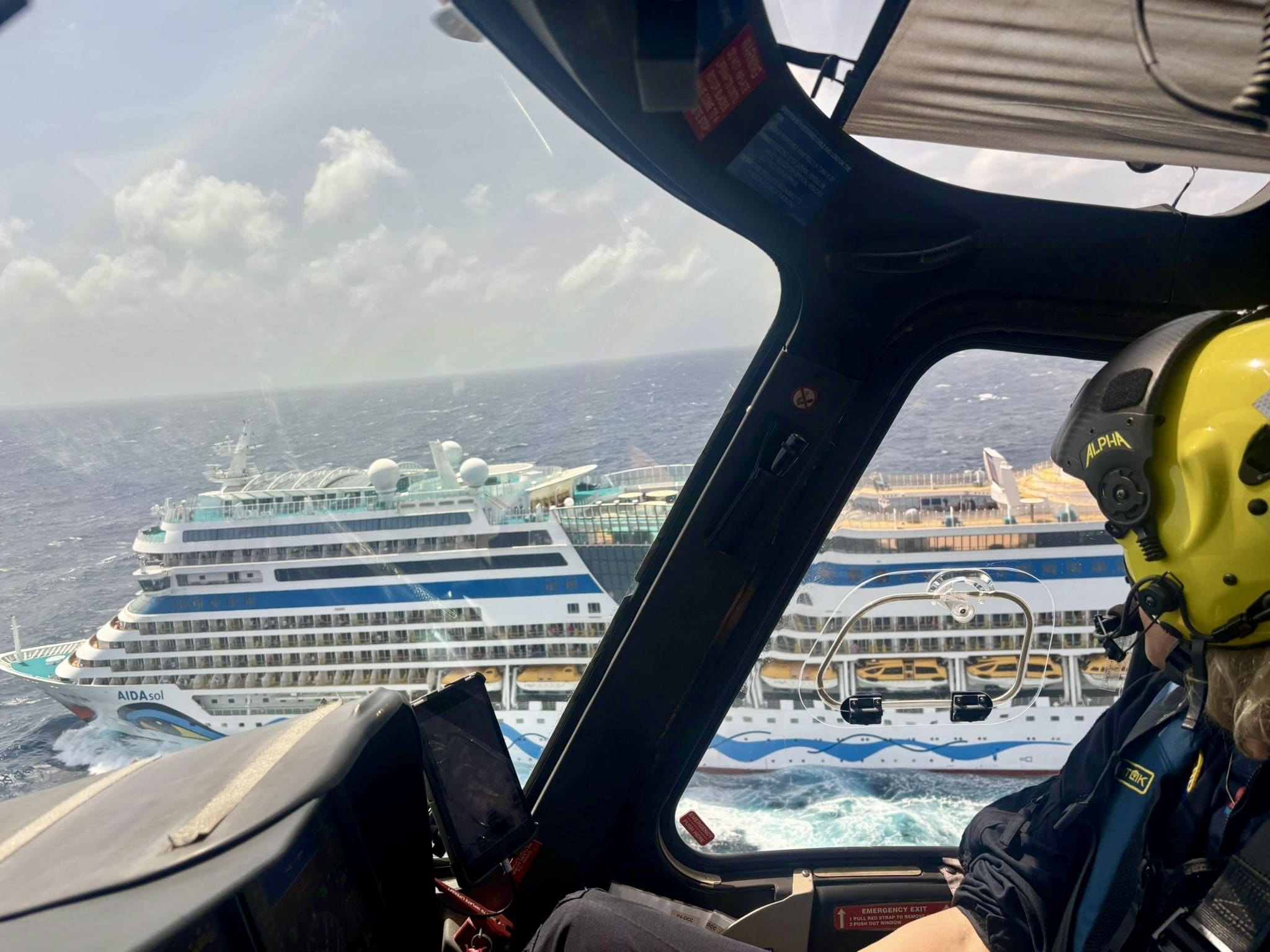 Coast Guard carries out medical evacuation from cruise ship