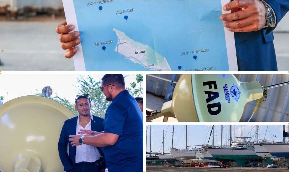 Aruba strengthens fishing sector with new aggregating devices