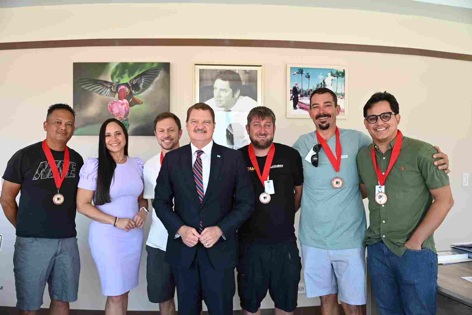 Aruba explores growth of motorsport with Drift Madness delegation