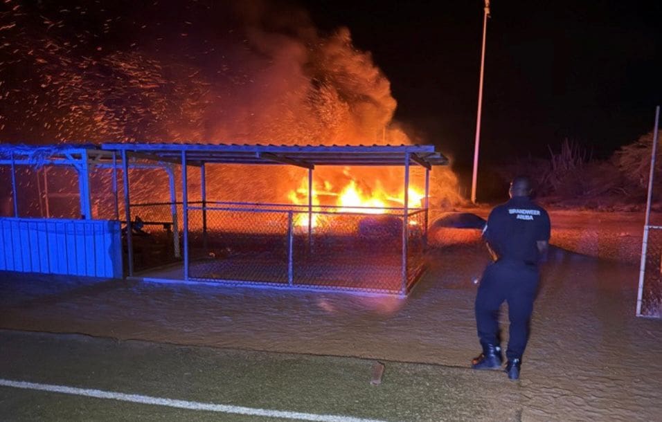 Artificial turf burned in deliberate act of vandalism