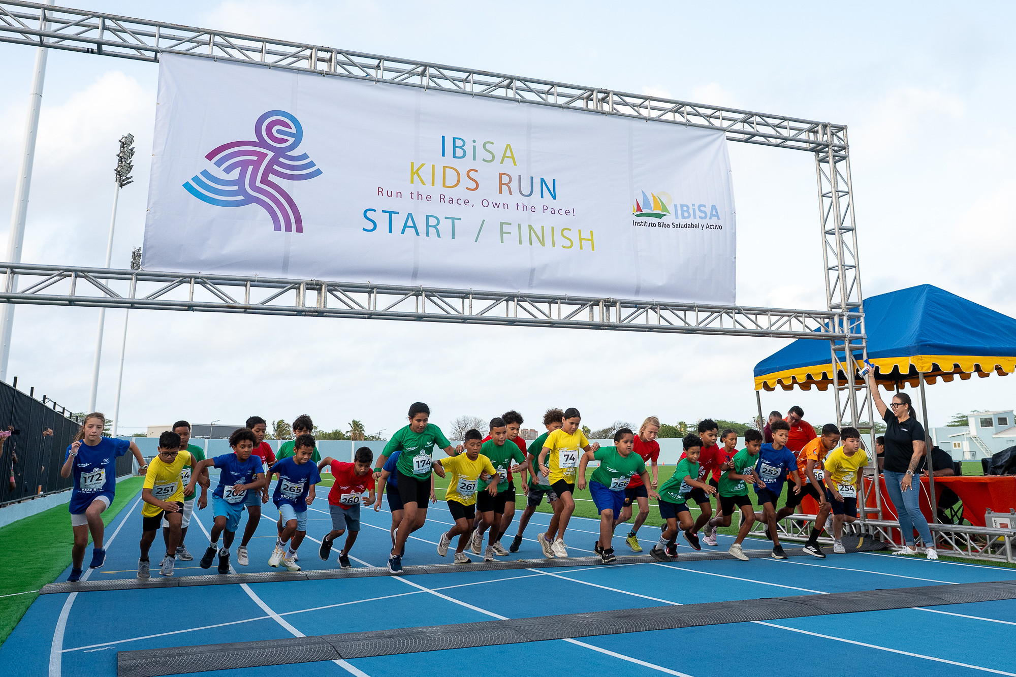 IBiSA Kids Run & Olympic Day Celebration attracts hundreds of participants