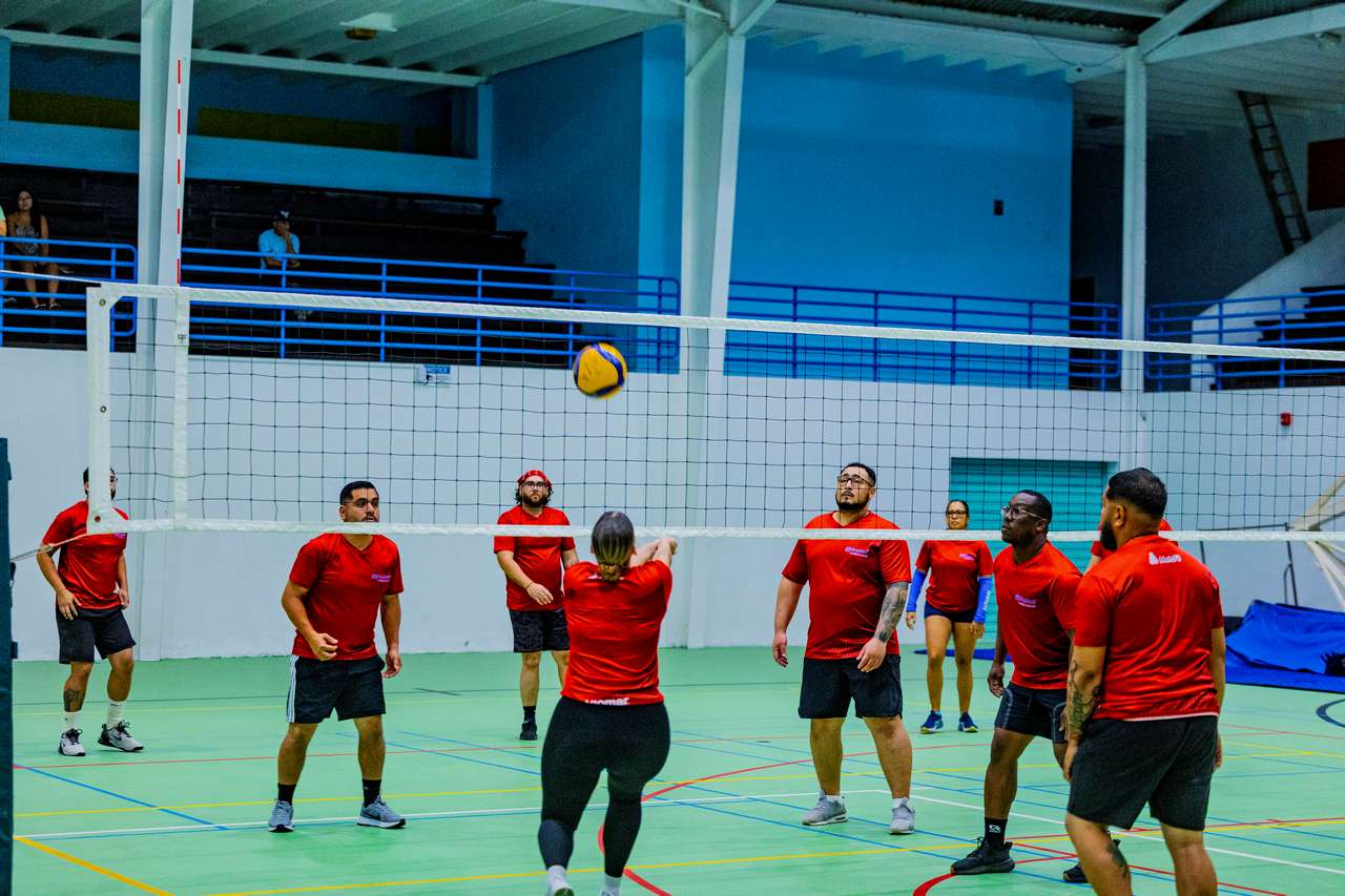 MetaFit continues employee wellness program with volleyball event