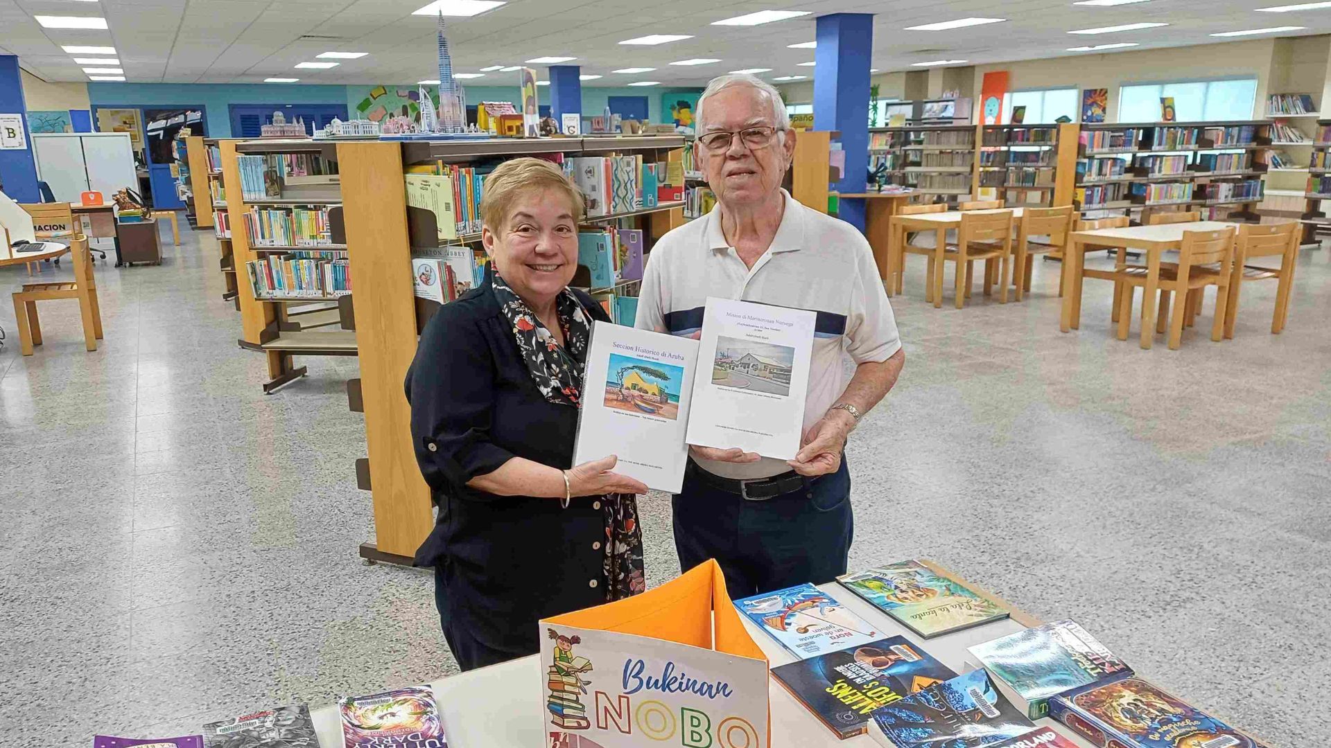 Historical works by Dufi Kock explore Aruba’s cultural legacy
